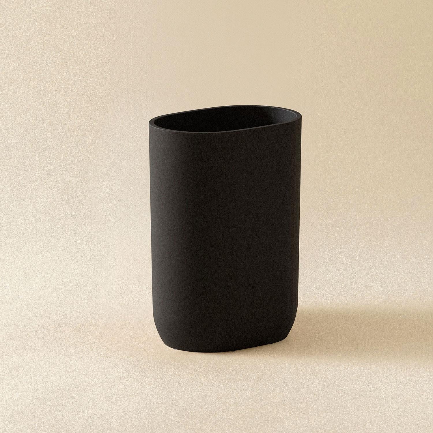 Toothbrush Holder Freestanding/wall Mounted Alife Collection | Matte Black