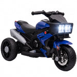 Kids Electric Motorcycle Ride-on Toy W/ High-traction Wheels | Blue