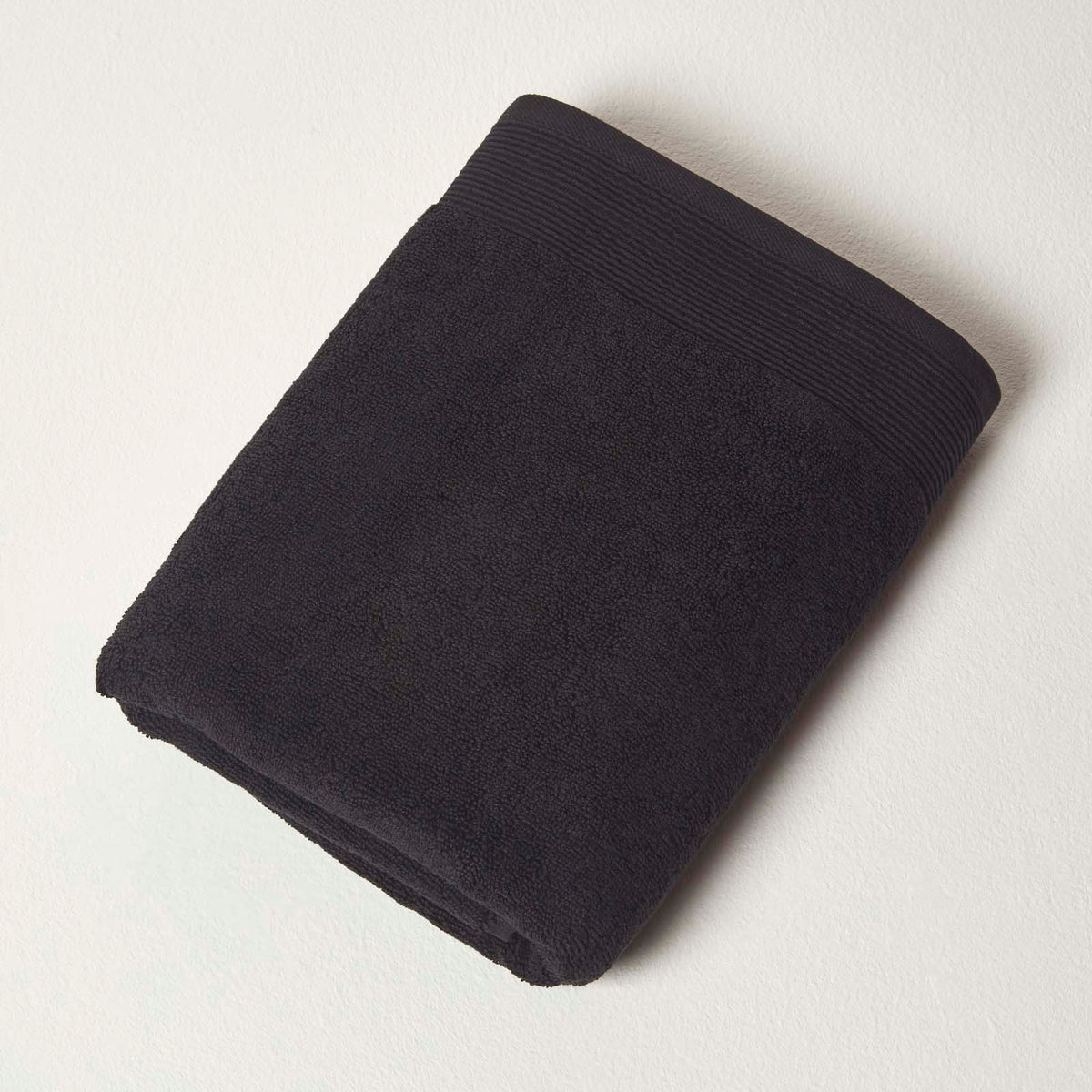 100% Combed Egyptian Cotton 700 Gsm Towels | Bath Towel | Black
