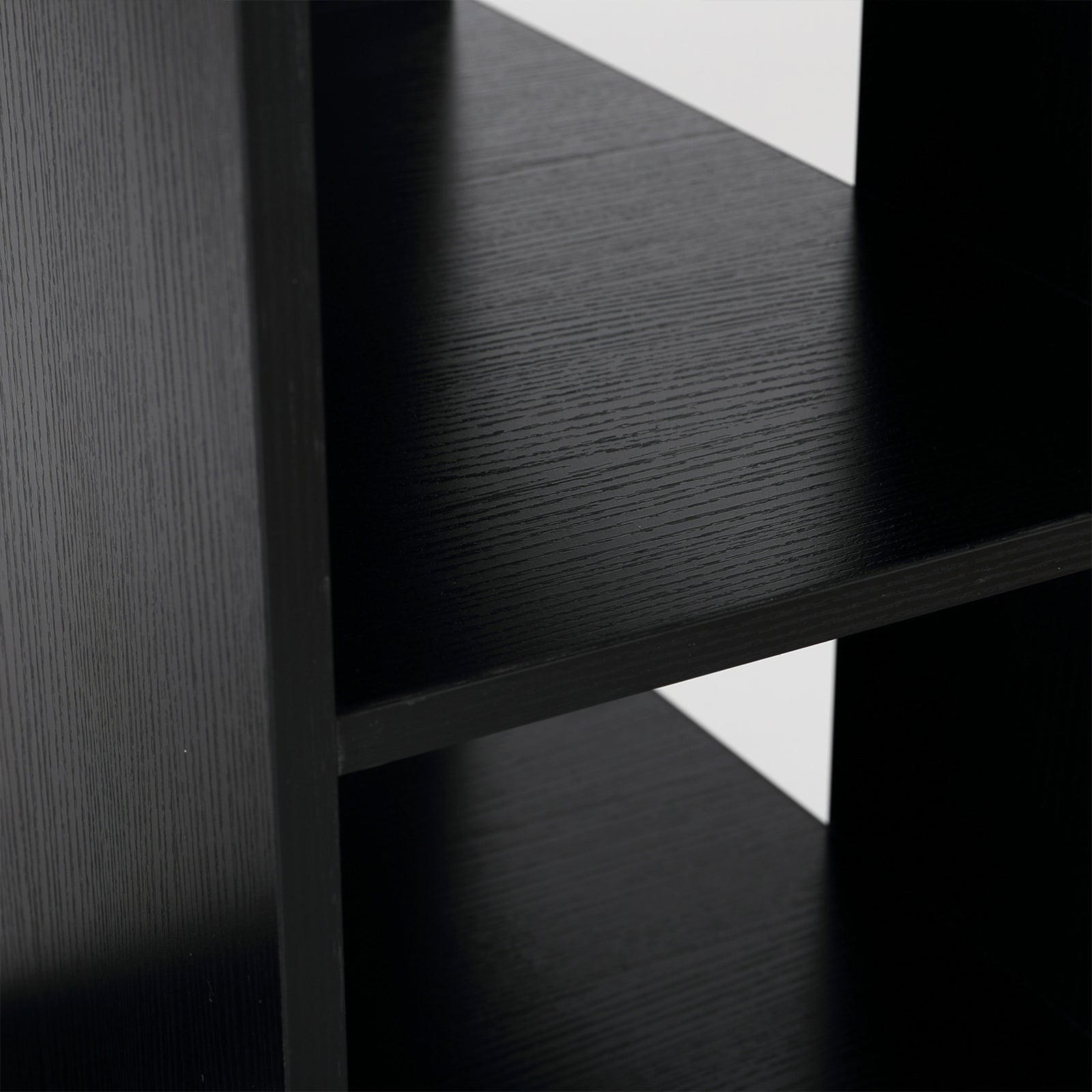 Multi-storage & Workstation Desk Table Storage Shelves Home | Jet Black