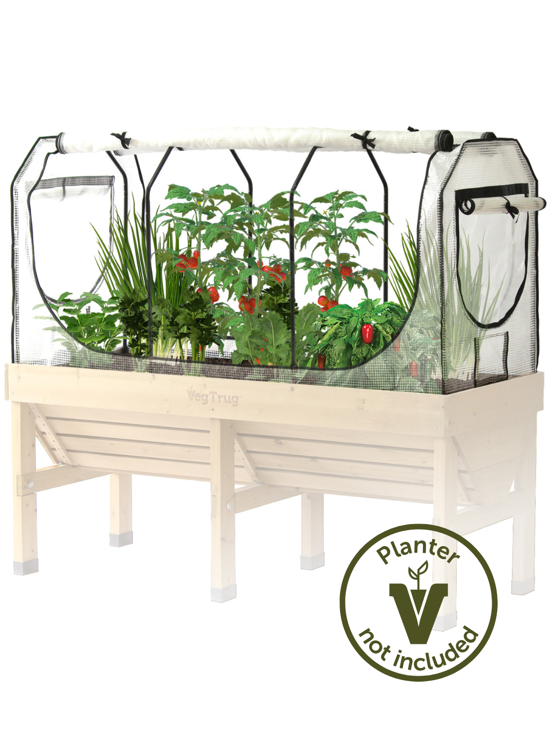Medium Classic Greenhouse Frame & Multi-cover Set