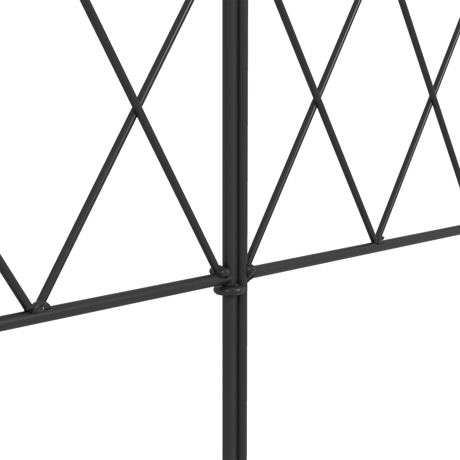 Decorative Garden Fencing, 24"x9.8' Picket Fence Panels