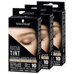 Brow Tint, Professional Permanent Eyebrow Colour -darkblonde 3pk