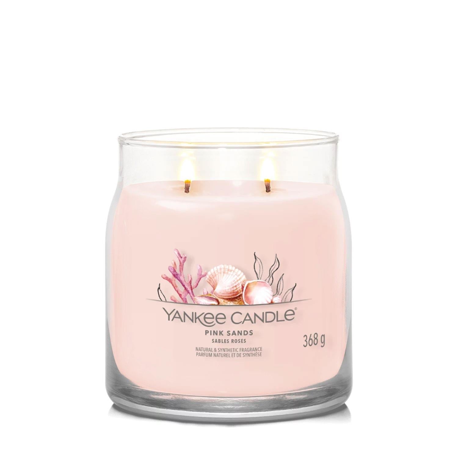 Signature Medium Jar Scented Candle - Pink Sands, 368g