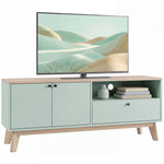 HOMCOM Entertainment Center With Adjustable Shelf For Tvs Up To 36 Inch