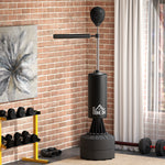 Boxing Punch Bag Stand W/ Rotating Flexible Arm Speed Ball