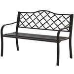 Outdoor Garden Bench 2 Seater Patio