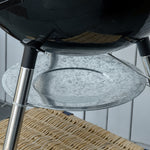 Outsunny Kettle Charcoal Bbq With Thermometer & Shelf
