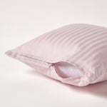 European Size Egyptian Cotton Pillowcase 330 Tc | 40cm x 40cm | Dusky Pink