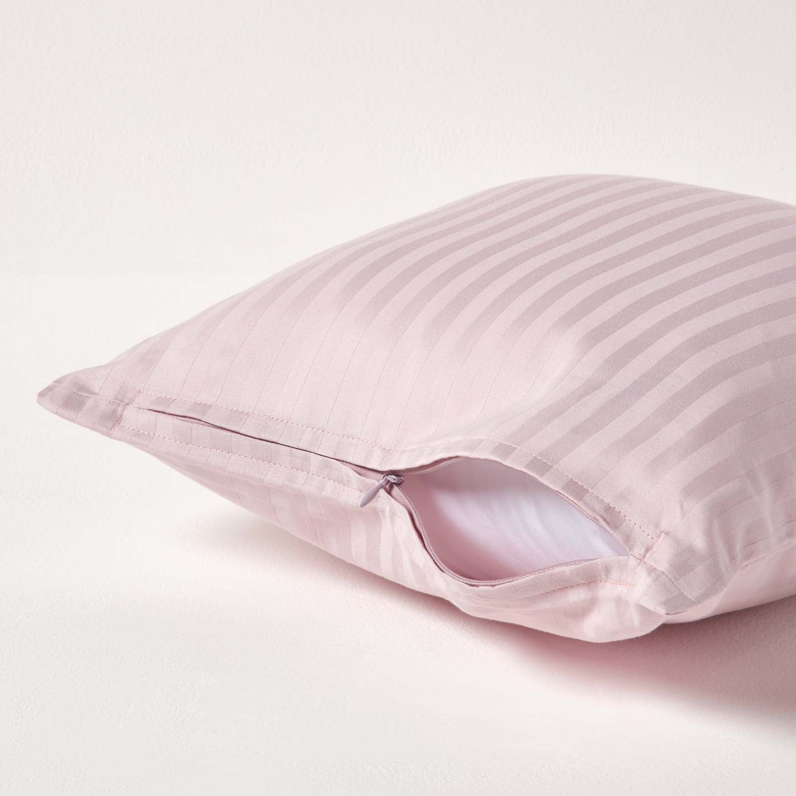European Size Egyptian Cotton Pillowcase 330 Tc | 40cm x 40cm | Dusky Pink