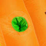 Kids Bouncy Castle With Slide Pool Basket Gun Climbing Wall W/ Blower