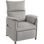 Electric Reclining Chair W/ Remote, Power Recliner For Elderly | Grey