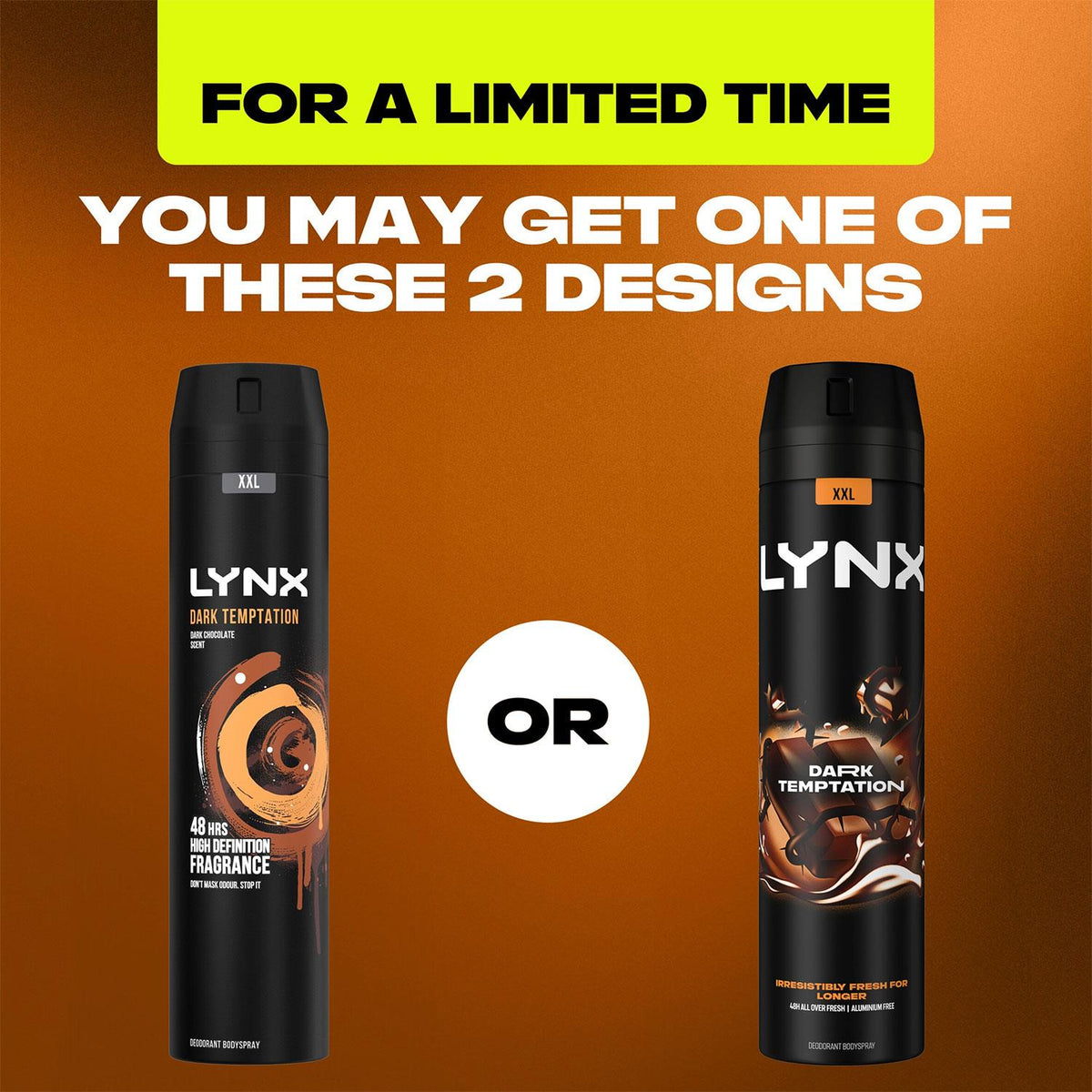 Dark Temptation Body Spray 48hrs High Definition Fragrance 150ml | Set of 18