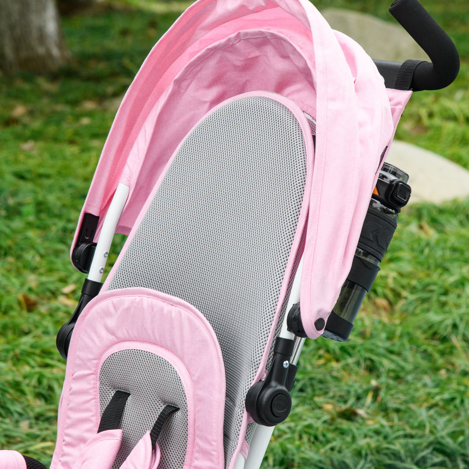 6 In 1 Kids Trike, Stroller With Parent Handle | Pink