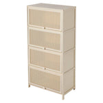 Bamboo Freestanding Sideboard Storage Cabinet