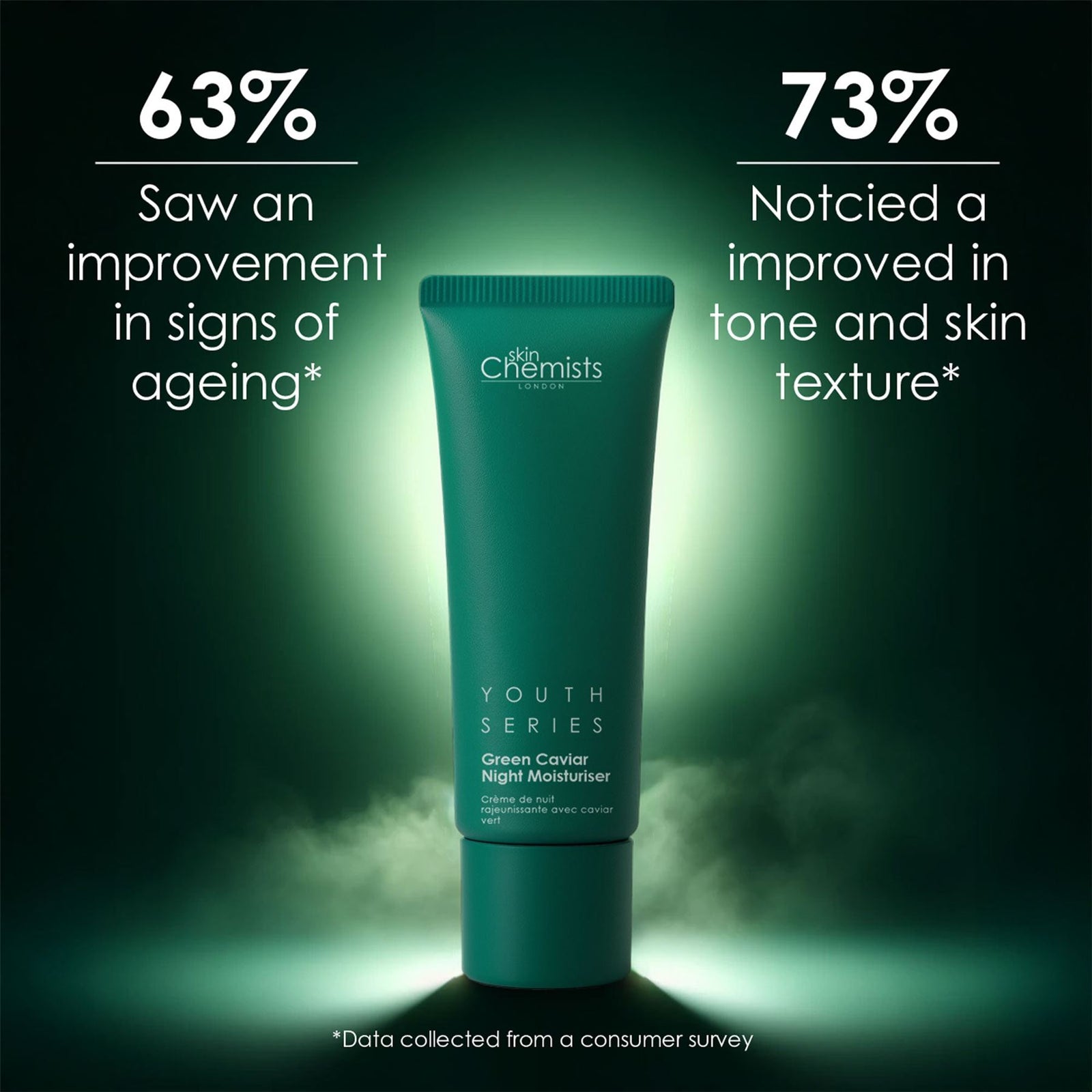 Green Caviar Anti-ageing Night Moisturiser 50ml For Anti-ageing And Hydration