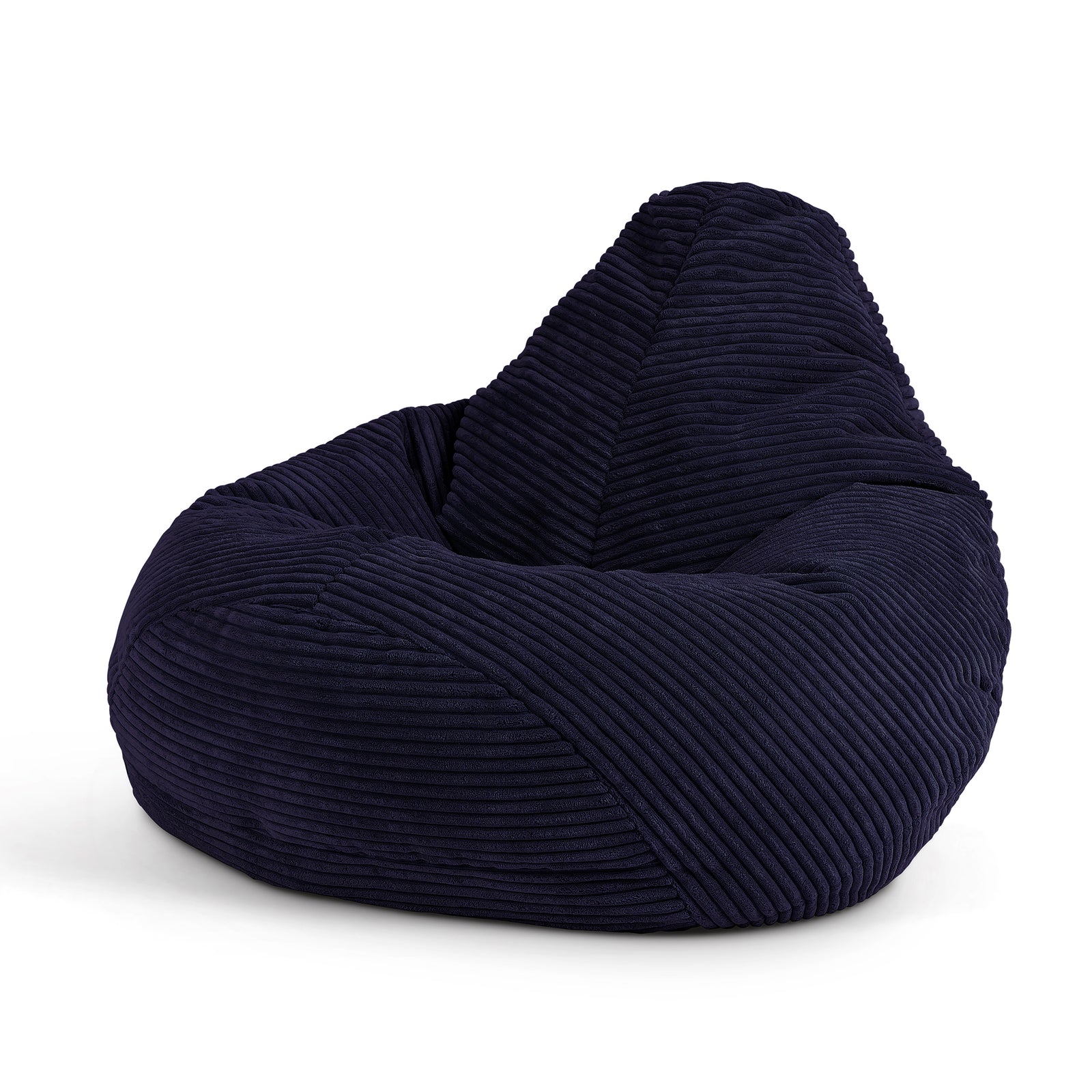 Kids Dalton Cord Bean Bag Chair | Navy Blue