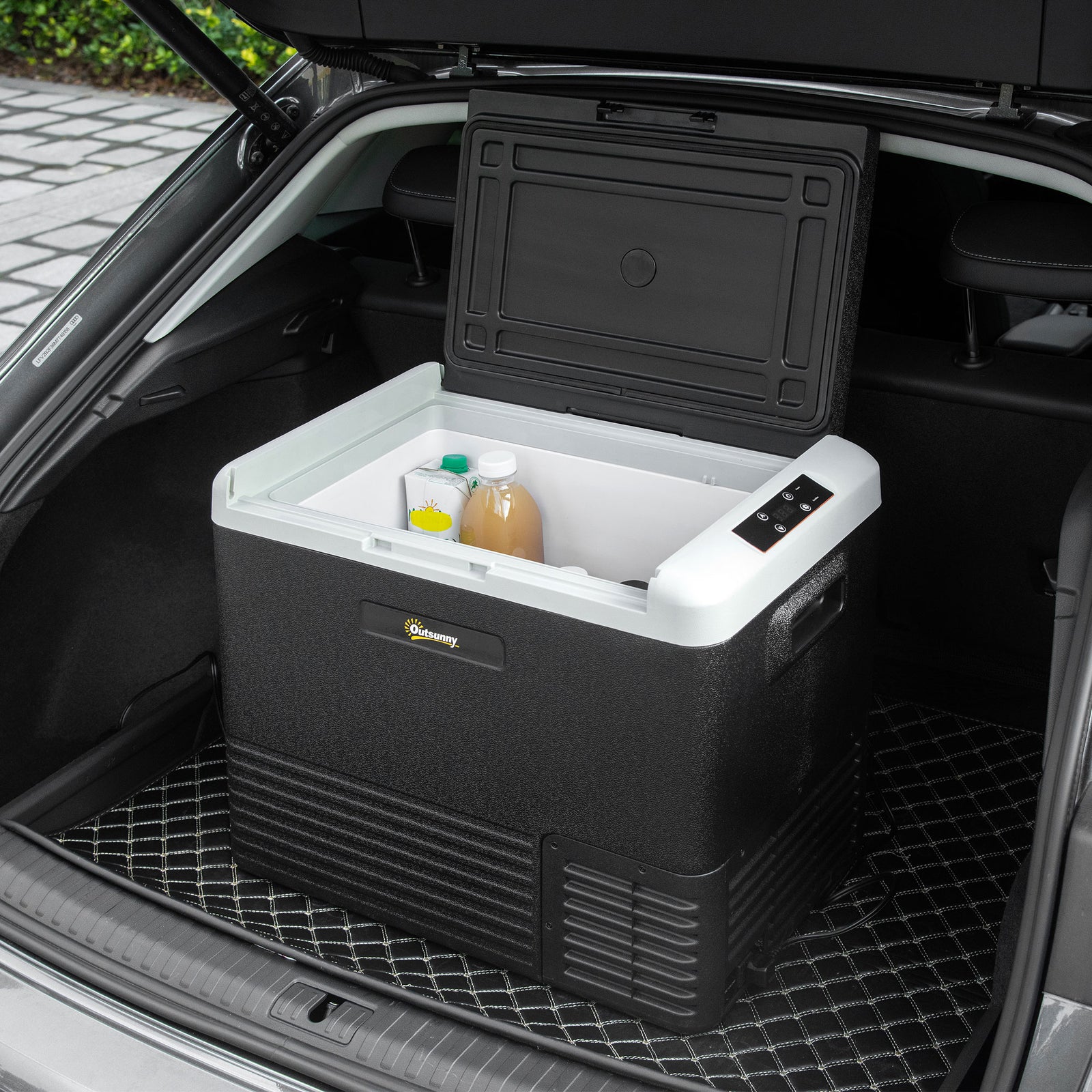 Car Refrigerator 12v Portable Freezer For Camping, Driving | Large