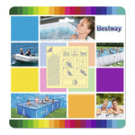 2.5" X 2.5"/6.5cm X 6.5cm Self Adhesive Underwater Adhesive Repair Patch