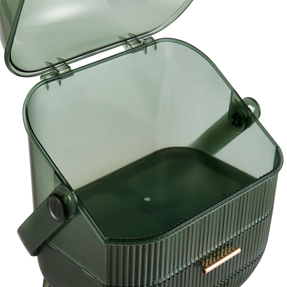 Dustproof Makeup Organizer With Drawers