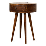 Solid Wood Single Chestnut Bedside