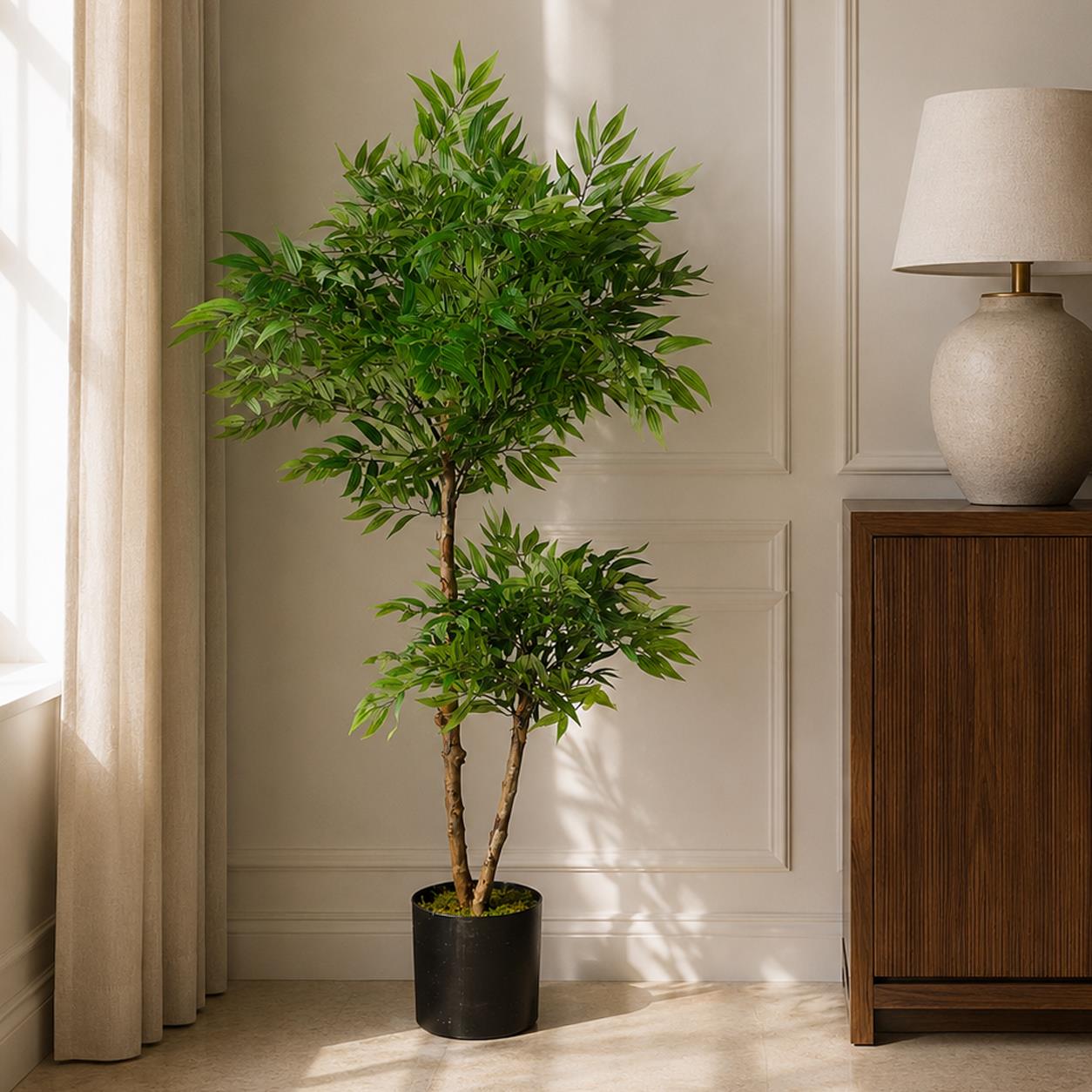 100cm  Realistic Artificial Ficus Tree / Plant