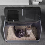 Large Hooded Cat Litter Box