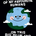 Favourite Human' Birthday Card Official Product