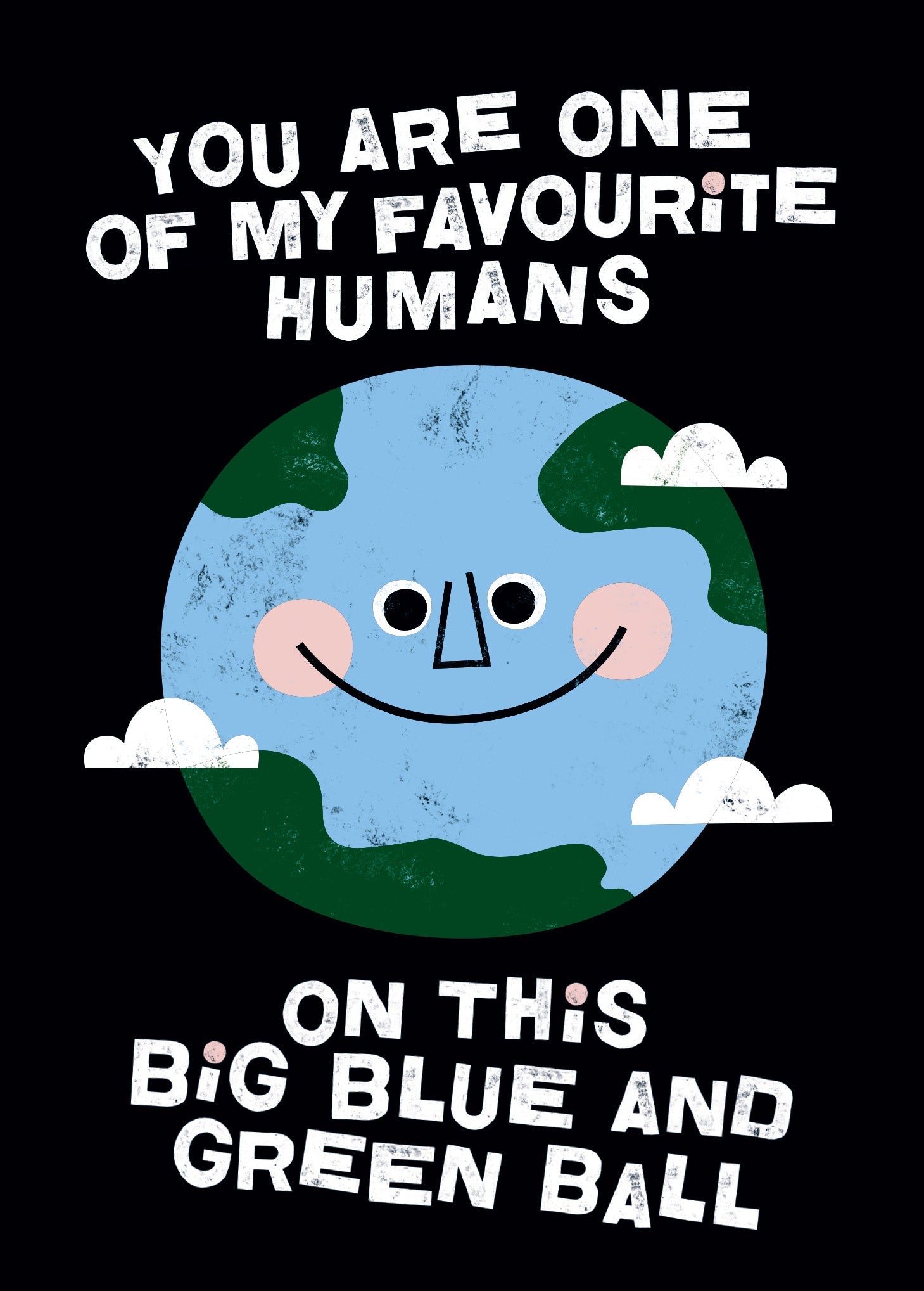 Favourite Human' Birthday Card Official Product