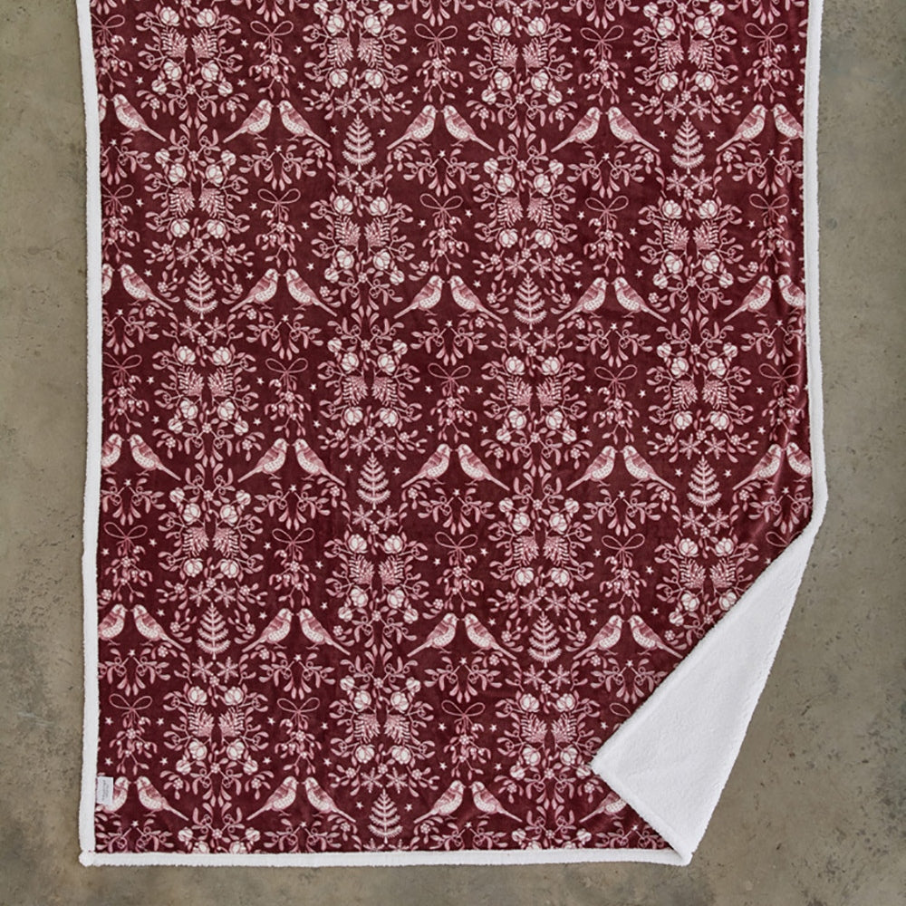 Snuggle Check Throw Blanket – 140x180cm – Super Soft Coral Fleece – Plaid Design | 140cm x 180cm | Ocean