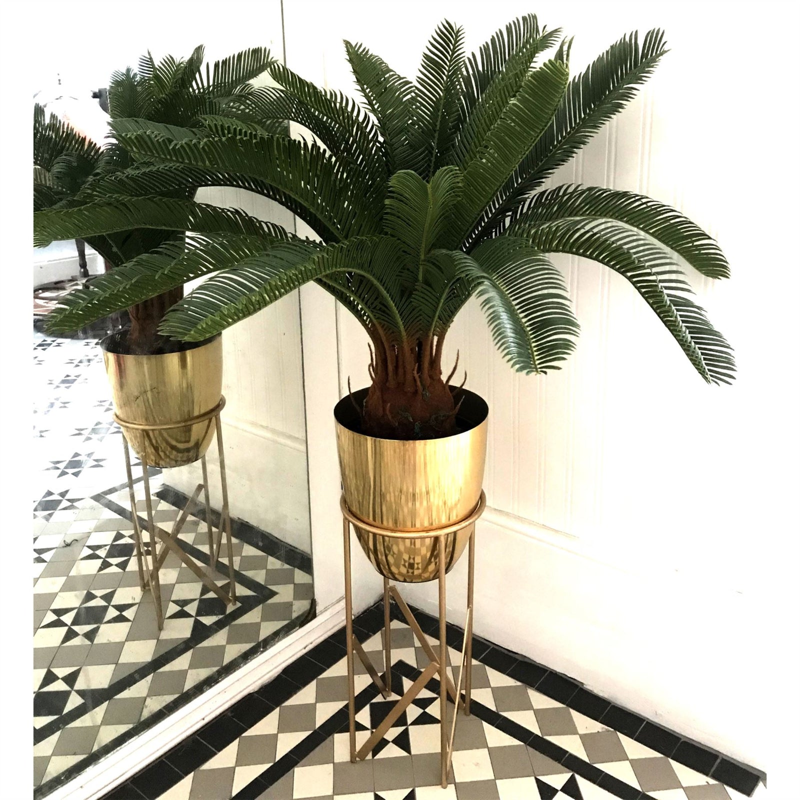 Artificial 70cm Tropical Cycas Palm Plant