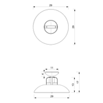 Ceiling Lamp Felix 1xe27 | Navy Blue