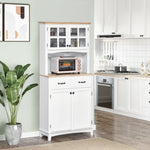 Coastal Cupboard, Microwave Stand, Storage
