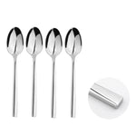 Cutlery Sets Stainless Steel 18/8 Dessert Spoon 4pc Set Catering Flat