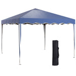 3x3(m) Pop Up Gazebo Marquee Tent For Garden W/ Carry Bag | Blue