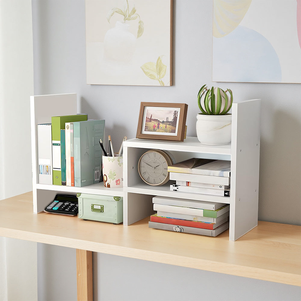 Adjustable Desktop Storage Shelf