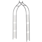 Vintage Style Steel Garden Arbor & Trellis Arch, 2.5h M