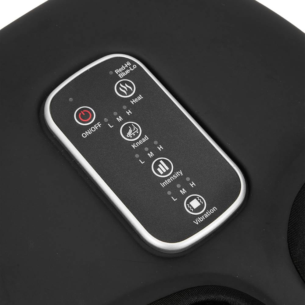 Electric Foot Massager with Heat, Rolling, Kneading & Air Compression – Professional Deep Tissue Foot and Ankle Relaxation Machine