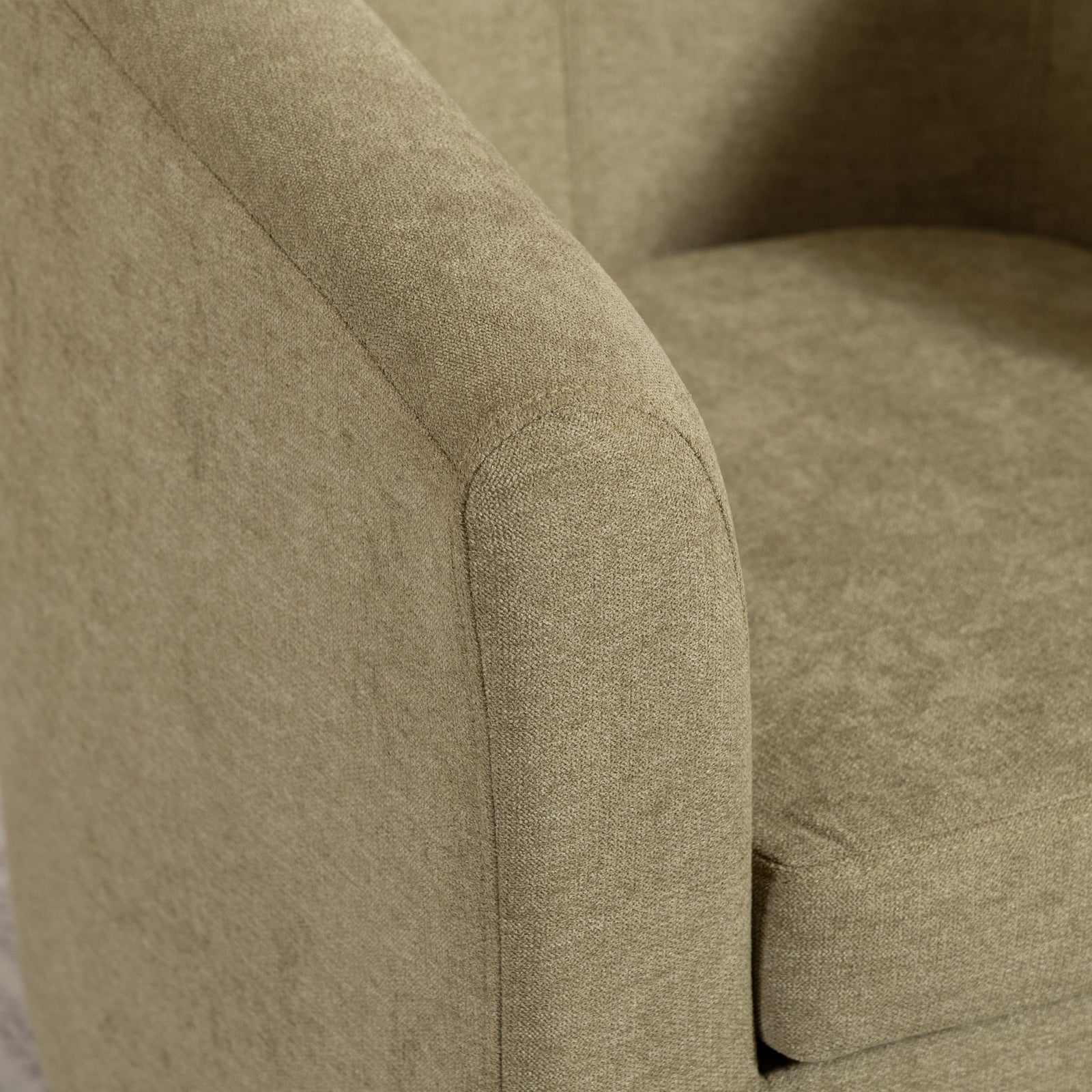 Beulah Fabric Accent Chair | Light Green