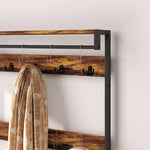Coat Rack With Drawer, 4-in-1 Hall Tree With Coat Stand