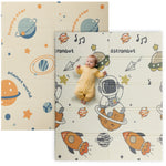 Baby Play Mat, Double Sided Crawling Mat, Astronaut & Planet Theme