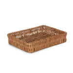 Wicker Shallow Tray | Medium | Brown