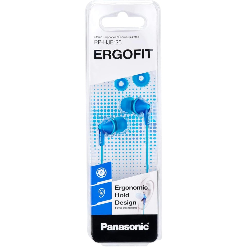 Rp-hje125e Ergofit Wired In-ear Earphones | Blue