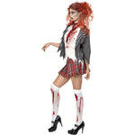 Zombie Schoolgirl Adult Women's Costume | Small