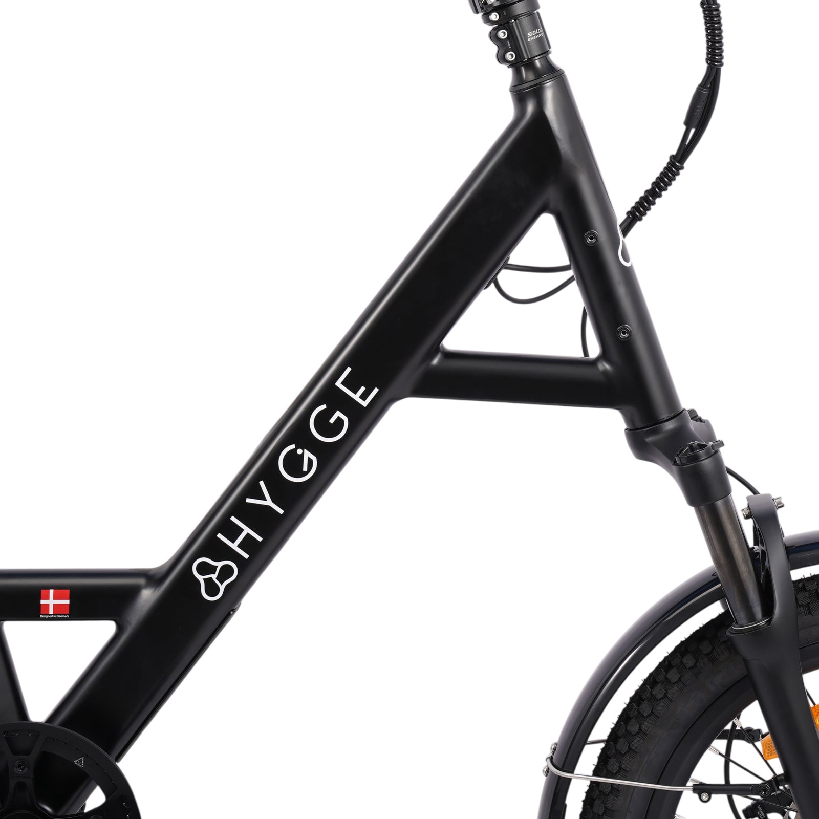Herlev Auto 2026 City E-bike, Automatic 3-speed, Belt Drive | One Size | Charcoal Black