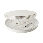 Bravo Led Ceiling Or Wall Lamp Stylish And Durable Ip44 Suitable For Kitchens Bathrooms Or Outdoor Settings | 33cm | White