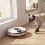 PawHut Automatic Cat Feeder Programmable Timer For 6 Meals