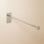 Single Arm Towel Rail, 30cm, Self-adhesive, Chrome, Stick Collection