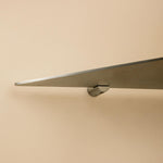 Corner Bathroom Shelf, Organizer, 32cm, Matt Black, Logic Collection