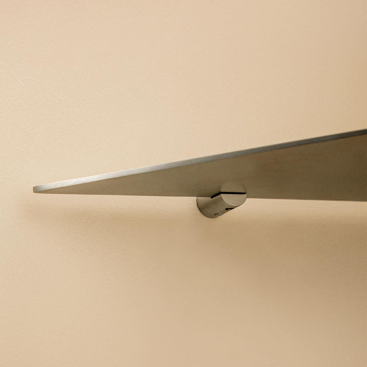 Corner Bathroom Shelf, Organizer, 32cm, Matt Black, Logic Collection